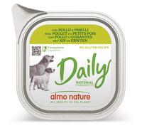 Daily menu dogs con pollo e piselli 100 g