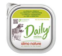 Daily menu dogs con pollo e piselli 300 g