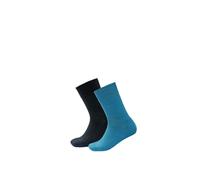 Devold - Kid's Daily Merino Medium Sock 2-Pack - Calze casual EU 28-30 blu