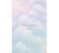 daily notes: A soft pastel notebook for journaling, ideas, and calm moments