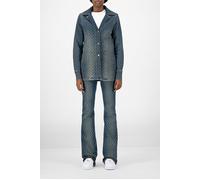 Daily Paper Vintage Blue Kenna Shirt Taglia: XS | Giacche di jeans Outlet | Donna | Blu