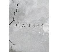 Daily Planner. 120 days of To-do list style pages, Grey Design.