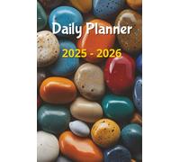 Daily Planner 2025 - 2026: Agenda semanal no fechada para organizar tu año a tu ritmo. Diseño limpio, práctico y elegante para planificar tu vida personal, laboral y académica.