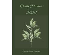 Daily Planner 2026: Day Designer | Priorities, Passion, Appointments, Meal plans, Fitness and Mood tracker |Daily Journal for Time Management, Productivity & Happiness | Hard Cover