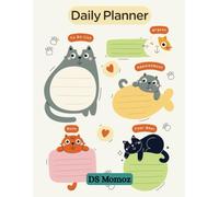 Daily planner: Amazing & unique cat themed booklet specially designed for increasing productivity in day to day life