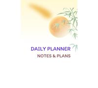 Daily Planner and Notes/Inspirations: This is written today’s goals, meaningful, top priorities, for tomorrow, don’t forget, and exercise, Size (5.5" x 8.5") , 120-page