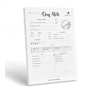 Daily Planner Day Note - Agenda 2026 giornaliera - To do list Planner A4 con 60 Fogli a strappo - Pianifica le tue giornate per migliorare la tua vita professionale e personale (21 x 29,7cm)