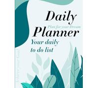 Daily Planner for 365 days: Daily to do list, Time, for tomorrow Plans, take notes and more