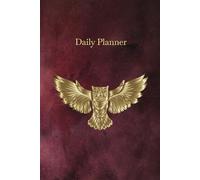 Daily Planner: for managers, teachers, students, dog walkers, artist and busy individuals. For Young and old. Great gift, portable size.