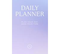 Daily Planner - Organizer, Amethyst Dream Edition, To do list and Notes, Paperback, 120 Pages, 6 x 9 inch: Small Steps Every Day Lead To Great Journeys