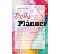 Daily Planner: Over 3 Months of Agendas | For College & Highschool Students, & Professionals | 6X9 Inch for Easy Carry... Great Gift for Men, Woman, Teens, and Stock Stuffers.