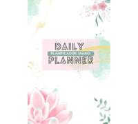 Daily planner: Planificador diario sin fecha - Block de notas a color - 70 días - Perfecto para tareas diarias y establecimiento de objetivos