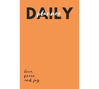 Daily Planner - Simple & Stylish Notebook: 110 Lined Pages | Bright Orange Cover | Ideal for Daily Planning, Lists & Journaling