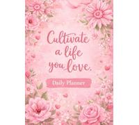 Daily Planner: Simple Undated pages ,Plan Your Days with Clarity and Focus . Pages with Day Checkboxes, Habit Tracker, and Special Date Pages For women