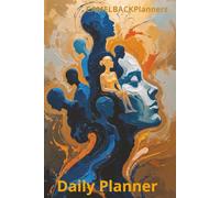 Daily Planner - Undated Mindful Productivity Journal | Artistic Design for Focus, Reflection & Growth