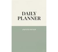 Daily Planner Undated - Minimalist Productivity Planner with Monthly Layout, Habit Tracker & Expense Tracker (6x9): Undated organizer for goals, ... - Simple and clean design by Planeanautas