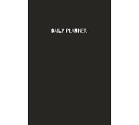 Daily Productivity Planner: 6 X 9 inches with 365 pages + 10 white pages