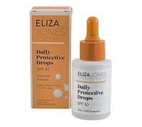 Daily Protective Drops di Eliza Jones SPF 30 UVA/UVB Protective Drops Serum per tutti i tipi di pelle, 30 ml