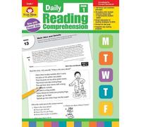 Daily Reading Comprehension, Grade 1 Teacher Edition (Tascabile)