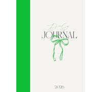 Daily Reflection Journal 2026 - Emerald Ribbon Edition: Large 8.5 x 11 Daily Writing Notebook for Mindfulness, Self-Reflection & Personal Growth (150 Pages)