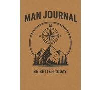 Daily Reflection Man Journal | Self Discipline, Focus and Personal Growth | For Adults, Teens, or Boys | Daily Goals, Notes and Accomplishments | ... Goals | Simple notebook 6x8 with 150 pages