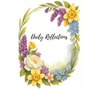 Daily Reflections: 365-Day Guided Journal for Mindfulness, Gratitude & Self-Discovery | Floral Watercolor Design