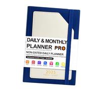 Daily Schedule Planner, 2025 Planner Notebook A5 Time Management Planner, Weekly Agenda Notebook, Calendario 2025, Monthly Agenda Planner, Time Management Journal, Daily Planner for Work