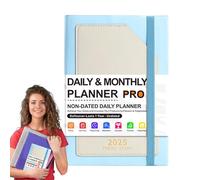 Daily Schedule Planner, 2025 Planner Notebook, A5 Time Management Planner, Weekly Planner Planner, Calendar Organizer for Plans, Planner for Time Management, 2025 Calendar Organizer, A5 Planner for