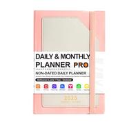 Daily Schedule Planner, 2025 Planner Notebook, A5 Time Management Planner, Weekly Planner Planner, Calendar Organizer for Plans, Planner for Time Management, 2025 Calendar Organizer, A5 Planner for