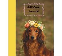 Daily Self-Care Journal: Long-haired dachshund: Mental Health Tracker; Health Tracker
