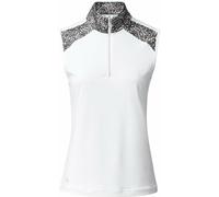 Daily Sports Imola Sleeveless Half Neck White S Polo