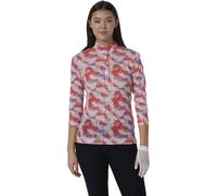 Daily Sports Polo Breeze Mesh 3/4 S, corallo/blu