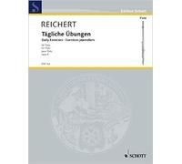 Daily Studies Op5 Tagliche Ubungen For Flute by Mathieu Andre Reichert (1986-04-01)