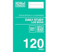 Daily Study Log Book: DIY Summary | Education & Learning | Simple Pages for Everyday Use
