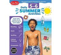 Daily Summer Activities: Between 5th Grade and 6th Grade, Grade 5 - (Tascabile)