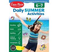 Daily Summer Activities: Between 6th Grade and 7th Grade, Grade 6 - (Tascabile)