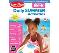 Daily Summer Activities Between Grades PreK to Kindergarten