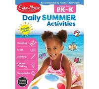 Daily Summer Activities: Between Prek and Kindergarten, Prek - K Wor (Tascabile)