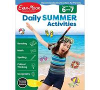 Daily Summer Activities Moving from 6th to 7th Gr (Tascabile)