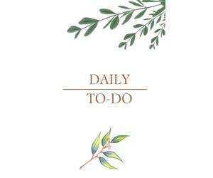 Daily To-Dos Planner: Task Organizer & Productivity Journal | Time Management & Goal Setting | To-Do List & Priority Tracker | Habit Builder & ... & Schedule Organizer | Academic & Profession