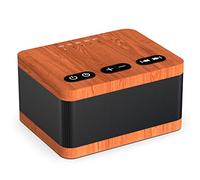 DailyBody Macchina per il suono Bianco Noise Machine con 30 suoni lenitivi 36 livelli Volume 5 timer e funzione di memoria Blocca efficacemente il rumore Macchina per dormire ideale per bambini e adulti (grana del legno)