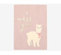 Dailylike Biglietto con messaggio alpaca 9,5 x 13 cm.