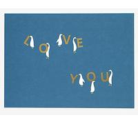 Dailylike Biglietto con messaggio Goose 13 x 9,5 cm.