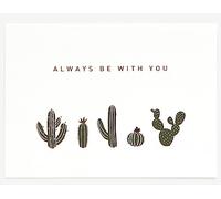 Dailylike Biglietto d'auguri con messaggio Always 13 x 9,5 cm.