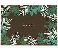 Dailylike Biglietto d'auguri con messaggio Merci 13 x 9,5 cm.