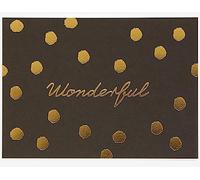 Dailylike Biglietto di auguri con messaggio di Congratulazioni 13 x 9,5 cm.