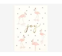 Dailylike Biglietto messaggio fenicottero 9,5 x 13 cm.