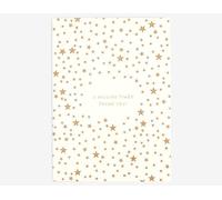 Dailylike Biglietto messaggio stellato 9,5 x 13 cm.