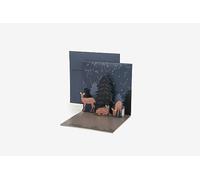 Dailylike Biglietto pop up deer 11 x 11 cm. Include circa 11,7 x 11,7 cm.