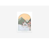 Dailylike Scheda finestra island 10,5 x 15 cm. Include circa 11 x 15,5 cm.